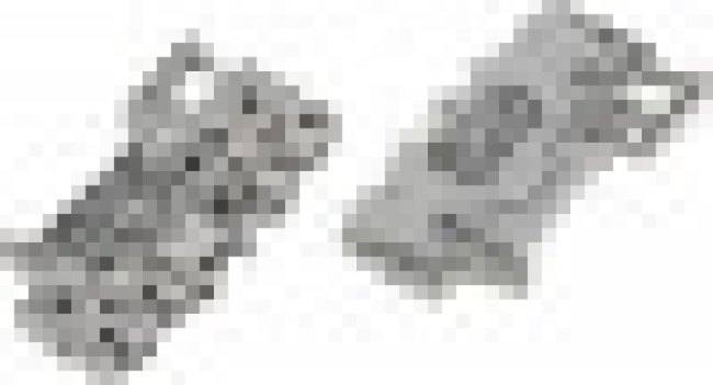 2002-1401, 4-пров. проходная клемма, 0,25 - 2,5 (4) мм2, серая