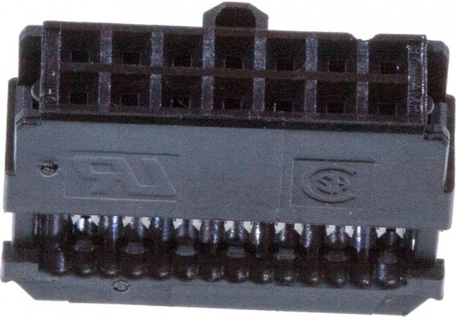 1658622-2, Conn IDC Connector RCP 14 POS 2.54mm Solder RA Cable Mount Tube