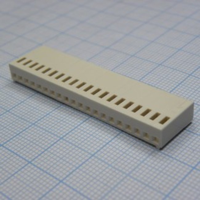 I-DS1070-SCV20, (HU-20F), Розетка на кабель 2.54мм, требуются контакты T-DS1070-SC600