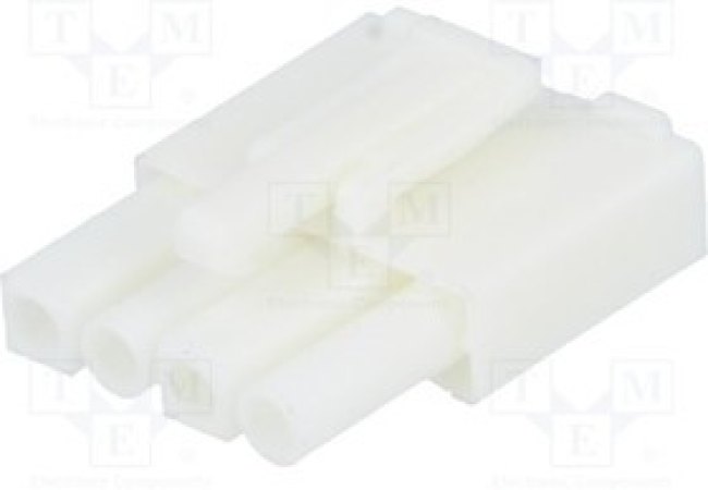 DS1069-02-4MW6C, Вилка, провод-провод, "мама", 4,5мм, PIN 4, Конфиг.выводов 1x4