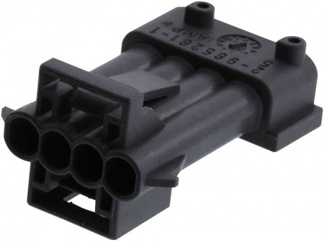 2-965261-1, Корпус автомобильного разъема FLACHSTE-GEH2,8 4P