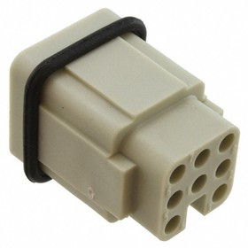 09210073001, Heavy Duty Power Connectors 7P M. INSERT CRIMP HAN D