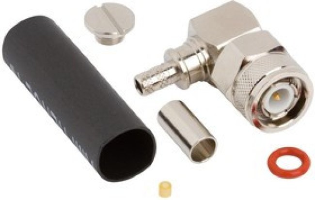 031-6501-EE, RF Connectors / Coaxial Connectors TNC RA CBL-PLG F/H CRM IP67