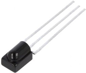 TSOP98238, Миниатюрный ИК-приемник, 38кГц, 45°, 2-3,6В