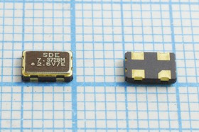 Кварцевый генератор 7372,8, SMD05032C4, 2,5В, SOC5, T/CM
