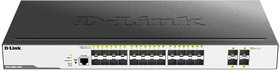 Коммутатор D-Link DGS-3000-28XS/B1A 24SFP 4SFP+ управляемый Коммутатор D-Link DGS-3000-28XS/B1A 24SFP 4SFP+ управляемый