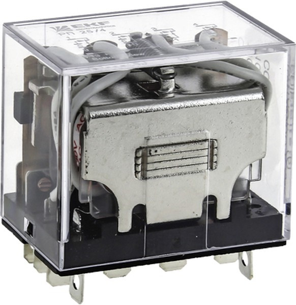 Реле промежуточное РП 25/4 10А 230В AC EKF rp-25-4-230
