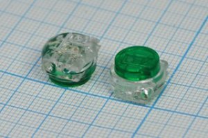 Клемма[скотчлок]- соединитель 2-х проводов до 0.4~0.7кв мм, 2C, 0,12-0,63S, обжимная, HJKT5; №14843 клемма[скотчлок]\2C\ \0,12-0,63S\обж\HJK