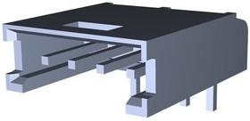 280378-2, Pin Header, скрытый, Wire-to-Board, 2.54 мм, 1 ряд(-ов), 4 контакт(-ов), Through Hole Right Angle