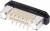 50A-10LB, ZIF разъем FFC/FPC SMT 0,5мм 10pin вертикальный