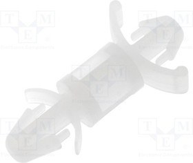 FIX-LCD-8, Дистанц PCB, полиамид, Дл: 8мм, защелка / защелка, UL94V-2