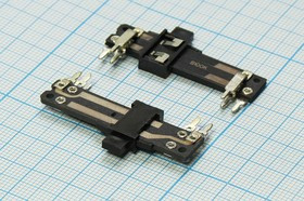 Резистор переменный, движковый 10кОм, линейность B, ширина 40мм, вал и размеры 4C5x4, F-2072