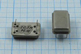 Управляемый напряжением (VCXO) кварцевый генератор 20.525МГц с перестройкой ПЧ:+/-150ppm, гк 20525 \