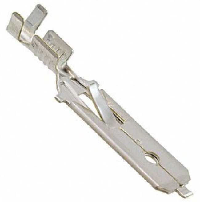 293041-2, Quick Disconnect Terminal 17-22AWG Brass Tab 27.5mm Pre-Tin T/R