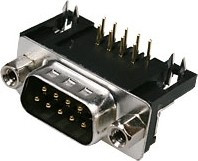 DRB- 9MB (DS1037-01 9M), Вилка 9 pin на плату 9.4мм