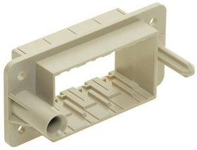 09140161711, Heavy Duty Power Connectors 4 MODULE FRAME FIXED MOUNT