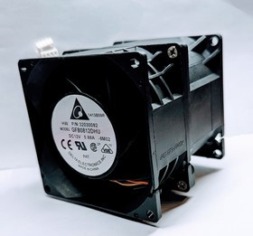 Вентилятор Delta GFB0812DHU 80x80x90 12V 5.88A СДВОЕННЫЙ