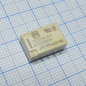 TQ2-SA-5V-Z, Сигнальное реле для печатного монтажа, 5В DC, 2А TQ2-SA-5V-Z, Сигнальное реле для печатного монтажа, 5В DC, 2А