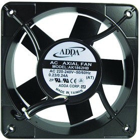 AK1861HB-AW, AXIAL FAN, 180MM x 65MM, 115VAC, 382CFM, 72dBA
