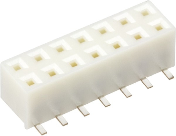 A3-14DA-2SV(71), PCB Receptacle, Wire-to-Board, 2 мм, 2 ряд(-ов), 14 контакт(-ов), Поверхностный Монтаж, A3 Series