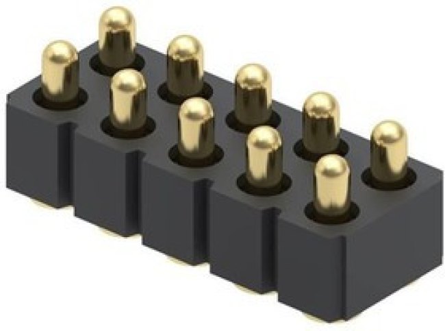 813-22-010-30-002101, Headers &amp; Wire Housings STD SPRING-LOADED CONNECTOR
