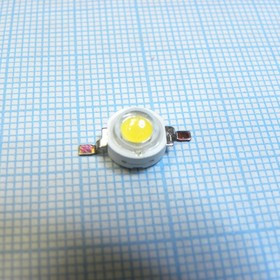 LED 3W теплый белый, 3Вт 260Лм 3500°К 3.4В 700мА