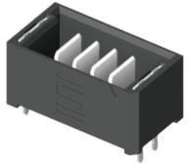 UMPT-10-06.5-L-V-S-TR, Power to the Board 2.00 mm mPOWER Ultra Micro Power Terminal, Vertical