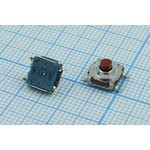 Тактовая кнопка, 7.2x 7.2x 4.8, алгоритм работы NO, WSTP050