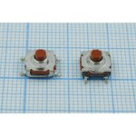 Тактовая кнопка, 7.2x 7.2x 4.8, алгоритм работы NO, WSTP050