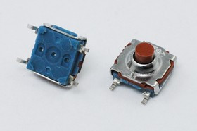 Тактовая кнопка, 7.2x 7.2x 4.8, алгоритм работы NO, WSTP050