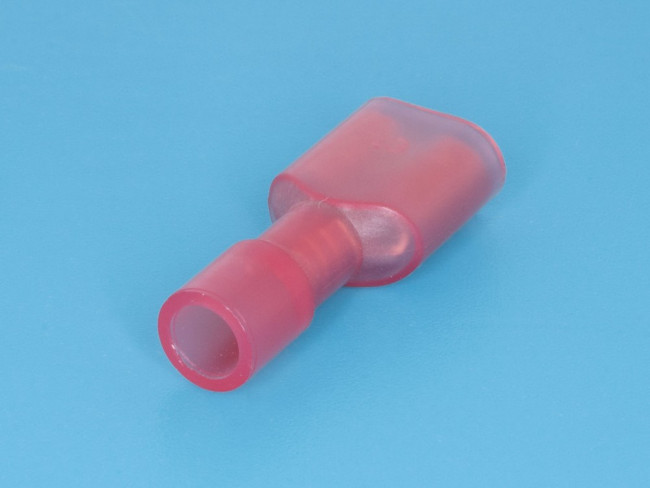 TAI-1.25MIF, Клемма ножевая 6,3мм, гнездо на провод 0,5-1,5мм, полностью изолированная, кратно 100шт.