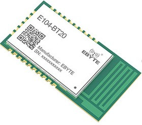 E104-BT20, модуль BLE 2.1+EDR, RTL8760ATT, 2.4GHz, UART, 0.05 км приемники и передатчики интегральны