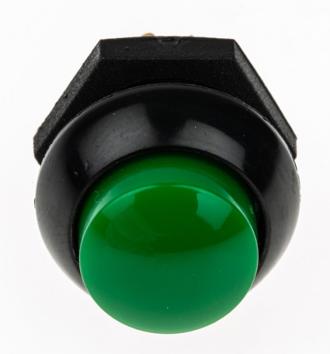 P9-213125, Pushbutton Switches 5A Grn Raised Dome 2 Circuit Solder P9-213125, Pushbutton Switches 5A Grn Raised Dome 2 Circuit Solder