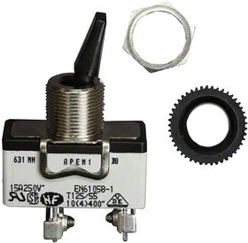 631NH, Toggle Switches SPST 15A 125V 13.5mm On-Off