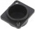CP30400, 12 mm, Black, Recess Plate
