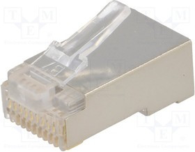 P 303 S, Модульный разъем, RJ50 Plug, 1 x 1 (Port), 10P10C, Монтаж на Кабель