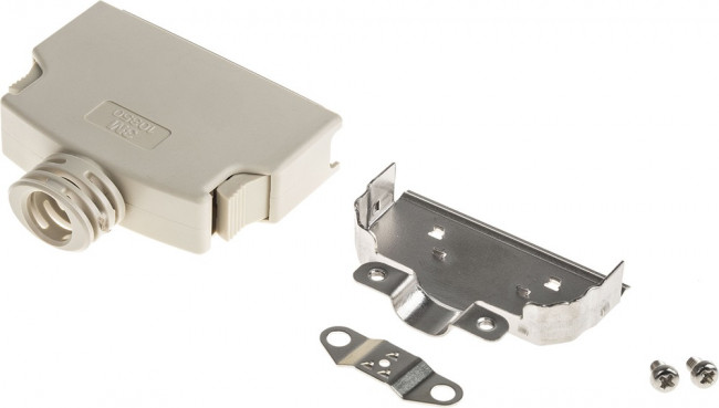 10350-3210-000, D-Sub Backshells 50P JUNCTION SHELL IDC WIREMOUNT SHIELD