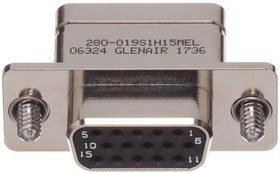 280-019S1H15MEL, D-Sub High Density Connectors 11+ start 8 wks