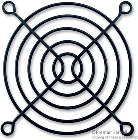 MCSC80-W2B, Защитная решетка вентилятора, Вентиляторами, 71.5 мм, Сталь