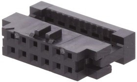 89361-712LF, Вилка; IDC; "мама"; PIN: 12; без зажима шлейфа; IDC; на шлейф; 1мм