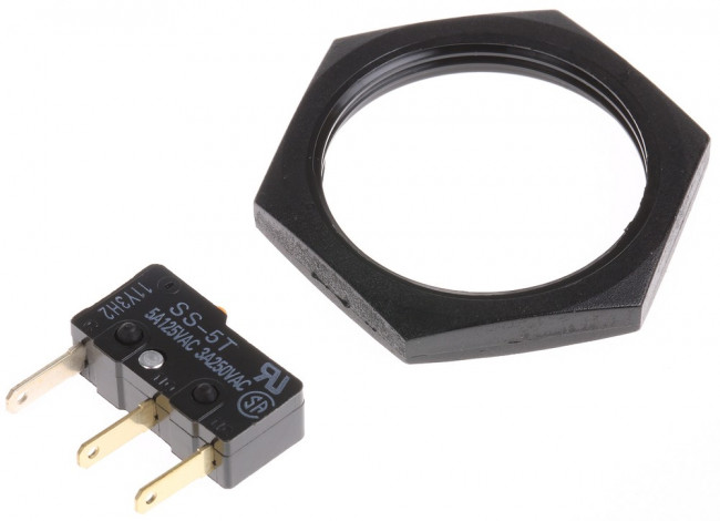 1241.6664.1124000, Pushbutton Switches 30mm Blue Ring Illumination 1241.6664.1124000, Pushbutton Switches 30mm Blue Ring Illumination