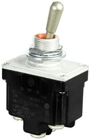 2TL1-8, Toggle Switches 2 Pole 2 Position Std. Lever Screw