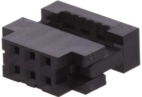 89361-106LF, Вилка; IDC; "мама"; PIN: 6; без зажима шлейфа; IDC; на шлейф; 1мм