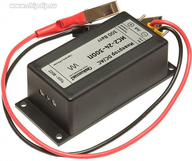 Инвертор ИС2-24-300П преобразователь напряжения DC/AC 24/220В 300Вт Инвертор ИС2-24-300П преобразователь напряжения DC/AC 24/220В 300Вт