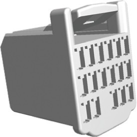 353027-1, Automotive Connectors 040 H/D-3 PLUG HSG ASSY 17P