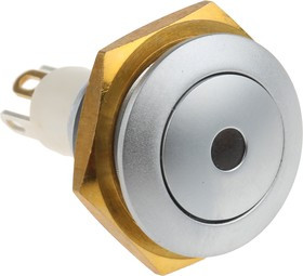 57-112R, Pushbutton Switches MINI VANDAL RESIST- ANT SEALED RED LIGHT