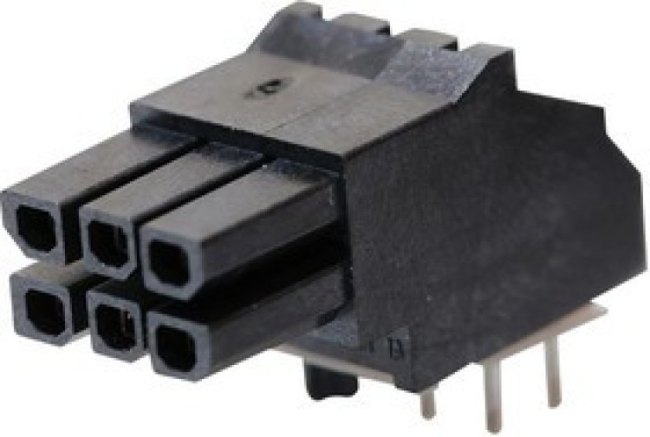 44764-0601, PCB Receptacle, Плата - к - плате, 3 мм, 2 ряд(-ов), 6 контакт(-ов)
