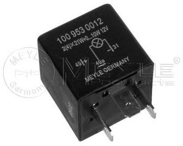 100 953 0012, Реле -прерыватель указателей поворота AUDI/VW