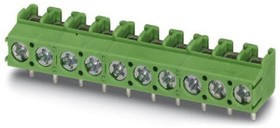 PCB terminal, 10 pole, pitch 5 mm, AWG 26-14, 17.5 A, screw connection, green, 1935394 PCB terminal, 10 pole, pitch 5 mm, AWG 26-14, 17.5 A, screw connection, green, 1935394