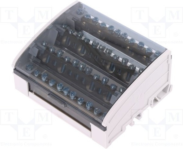 E.4077, Соединитель: распределительный блок, зажим под винт, 1,5-35мм2